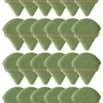 20 PCS  Triangle Shaped Sponge Puff For Loose Powder Setting And Blending,  For Face And Body, Velvet Smooth Makeup Sponge Set