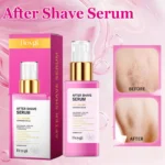 After Shave Serum Soothing Hydrating Post Shave Care to Prevent Ingrown Hair For Smooth Irritation-Free Skin Lightweight