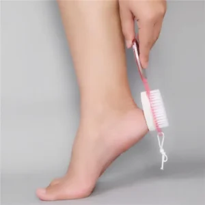 4 In 1 Foot Brush File With Pumice Stone Foot Rasp Sandpaper Foot Scrubber Brush For Feet Dead Skin Remover For Foot Care Tool