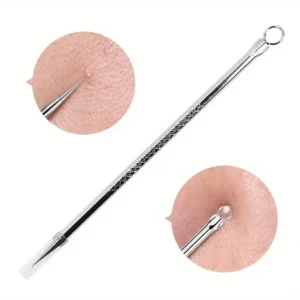 1Pc Stainless Steel Blackhead Comedone Acne Blemish Extractor Remover Face Skin Care Pore Cleaner Needles Remove Tools Hot