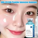 GHK‑Cu Blue Copper Silk Peptide Ampoule Serum Firming Revitalizing Repair Skin Barrier Boost Skin Elasticity