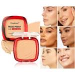Lightweight Breathable Matte Setting Powder Natural Coverage Waterproof Long‑lasting Non‑fade Face Contour Makeup Powder
