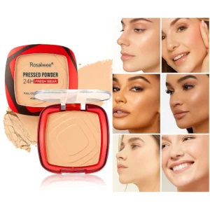 Lightweight Breathable Matte Setting Powder Natural Coverage Waterproof Long‑lasting Non‑fade Face Contour Makeup Powder