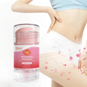 50g Rose and Vanilla Deodorizing Cream, with a 72 Hour Fresh Body Odor