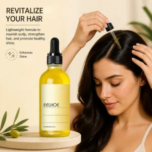 1/2/3Pcs Hair Oil Serum 60ml Lightweight Nourishing Scalp Care Oil Strengthen Hair Add Shine Dry Frizzy Hair Treatment