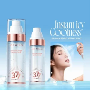 Makeup Setting Spray Long-Lasting Face Mist for up to 12HR Wear, Oil Control Waterproof Makeup Finisher Lock Setting Spray 80ml