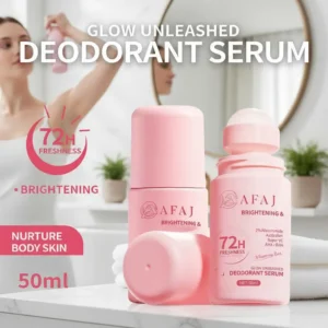 AFAJ Deodorant Essence Brightening Anti-Sweat Formula for Freshness And Skin Brightening Effect