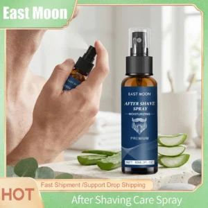 East Moon Aftershave Sprays For Man Hair Growth Inhibitor Gentle Repair Armpit Painless Bikini Beard Hair Remove Care Essences