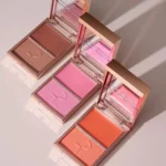 Brand Two-tone Natural Matte Cream Blush Shimmer Contour Blusher Blush Powder Longlasting Waterproof Face Blusher Cosmetics