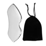 Stainless Steel Eye Massager Skin Scraping Guasha Scraper Gua Sha Board Body Neck Back Muscle Massage Face Lifting Skincare Tool