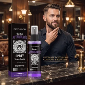 East Moon Scented After‑Shave Beard Spray For Men Mild Purify Nourish Hydrate Beard Refreshing Moisturizing Facial Essence Spray