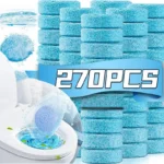 Toilet Bowl Cleaner Tablets Powerful Stain Remover Automatic Toilet Cleaner Long-Lasting Fresh Scent Deodorizer Cleaning Tablets
