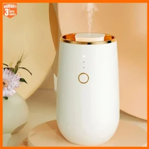 Mini Car Aroma Diffuser Air Freshener Waterless Essential Oils Diffuser USB Rechargeable Fragrance Diffusers