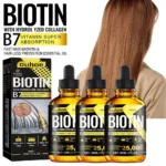 OUHOE Collagen B7 Vitamin Hair Essential Oil Moisturizes and Softens Hair, Hair Care Essential Oil Prevents Improves Hair Loss