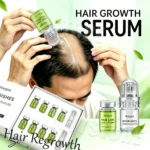 Microneedle Hair Regrowth Kit Scalp Nourishing Serum Set Scalp Care Strengthen Root Repair Damaged Hair for Men Women＜0.3mm