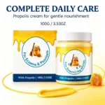 Beard Moisturizing Gel Men Beard Conditioner 100g Propolis Hydrating After Shave Care Soothes Dry Skin Barbershop Daily Use