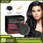 Dyeing Hair Shampoo Repair Gray White Hair Treatment Natural Hair Color Nourishing Cleansing Reduce Gray Hair Darkening Soap 55g