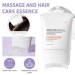 Scalp Care Serum with Built-in Massager Brush Nourishing Treatment Promotes Hair Growth & Reduces Hair Loss Repair Damaged Hair