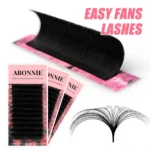 Abonnie Cashmere Easy Fan Lashes Eyelash Extensions Mega Volume Fans All Size Eyelashes Supplies for Eye Beauty