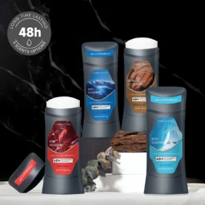 Men Deodorant Stick Anti Sweating Keep Drying Lasting Fragrance Remove Armpit Odor Underarm Refresh Sticks 74g