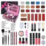 Hot Sale Multifunctional Makeup Sets Matte Eyeshadow Lipstick Highlight Blush All In One Portable Full Face Cosmetic Makeup Kit