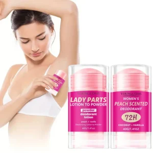 Peach Scented Deodorant Underarm Bad Smell Sweating Removal Armpit Refreshing Antiperspirant Lasting Aroma Deodorant Body Care