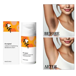 Underarm Brightening Deodorant Cream Long Lasting Hydration Soothe Discomfort Smooth Refine Skin Tone Even Bright Armpit Care