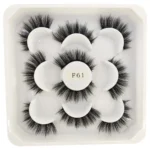 Cat eye lashes Fake Lashes Eyelashes Soft Long Cosplay 3D Faux Mink Lashes Fluffy Natural Makeup Make Up Beauty Eye Lashes