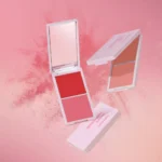 5 Colors Cream Powder Blush Pan Matte Dewy Rosy Cheek Blush Long Lasting Wearing High Pigment Natural Face Makeup Cosmetics