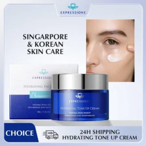 EXPRESSIONS Tone-Up Face Cream – Hydrating Niacinamide Formula for Brightening, Natural Radiance & Moisture Boost