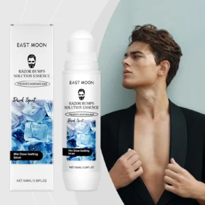 East Moon Men Aftershave Care Essence Reduce Damaged Moisturize Dry Soothing Pain Growth Inhibition Beard Remove Nourish Serums