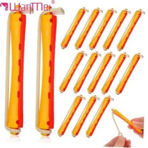 WANMEI Heatless Hair Curler No Heat Hair Rollers Soft Curling Rod Pull Core Lazy Curls Flexi Rods Wave Formers Hair Styling Tool
