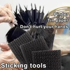 30pcs Hair Stickers For Bangs Temporarily Long Hairstyles Textured Hair Solutions Relaxed Hair Types Quick Hairstyle Change