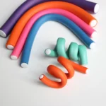 10PCS Heatless Rubber Hair Curlers No Heat Soft Sleeping Soft Hair Styling Rollers for Women Smooth and Silky Hair